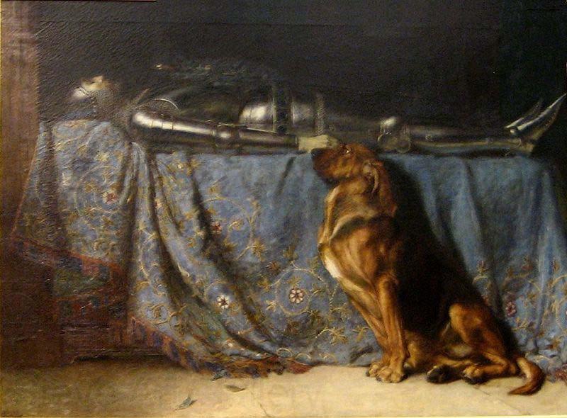 Briton Riviere 'Requiescat' Norge oil painting art